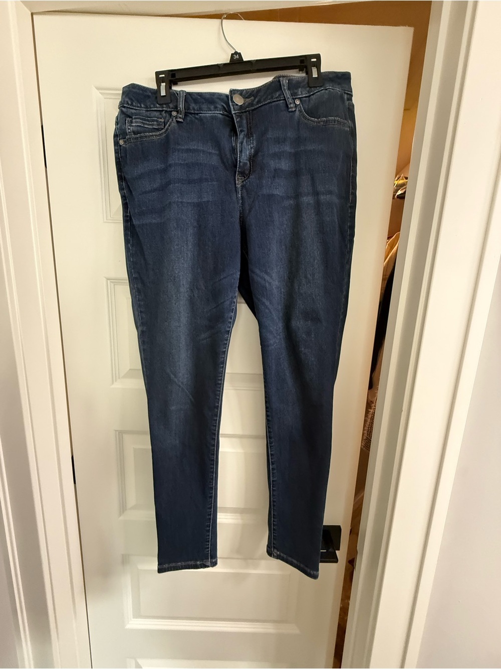 Lane Bryant Dark Blue Stretch Bootcut Jeans - Worn Once!!